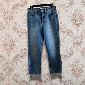 Madewell The Perfect Vintage Jean in Enmore Wash: Raw-Hem Edition size 27